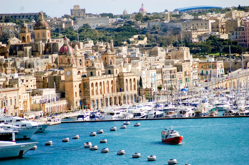 Malta, a ilha do Mediterrâneo.